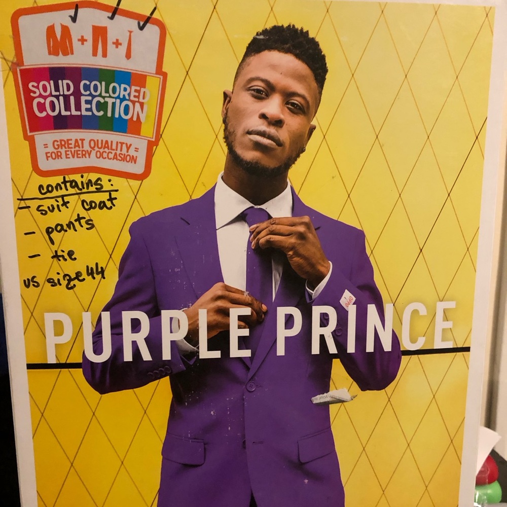 Oppo suits purple prince